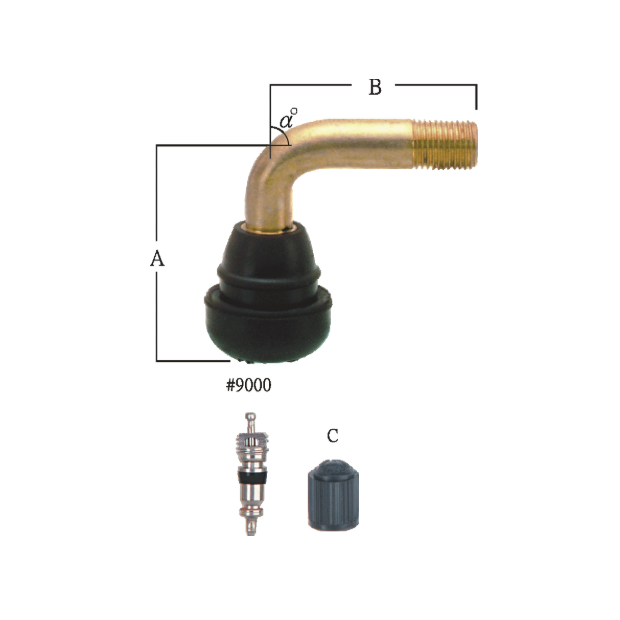 Motorcycle tire valve 摩托車氣門嘴