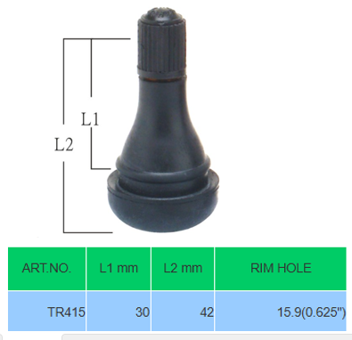 TR415 氣車用汽車用氣門嘴 TR415 Passenger car Tire Valves.png